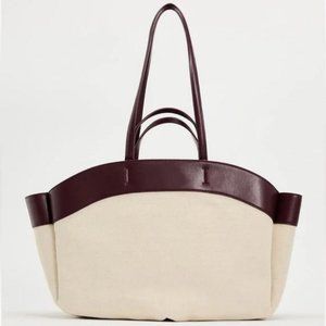 ZARA COMBINATION TOTE BAG
